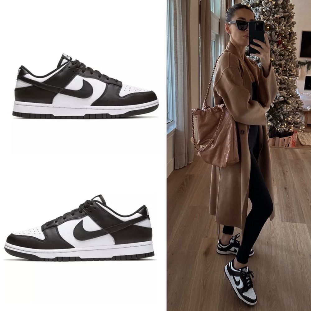 Nike Dunk Low Panda 🐼 Black & White 6.5 NIB 🖤